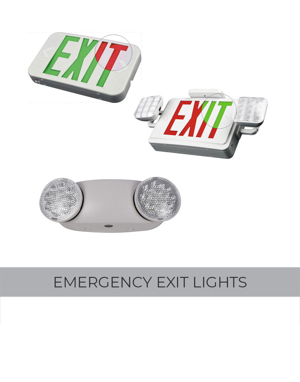 Emergency Exit Lights