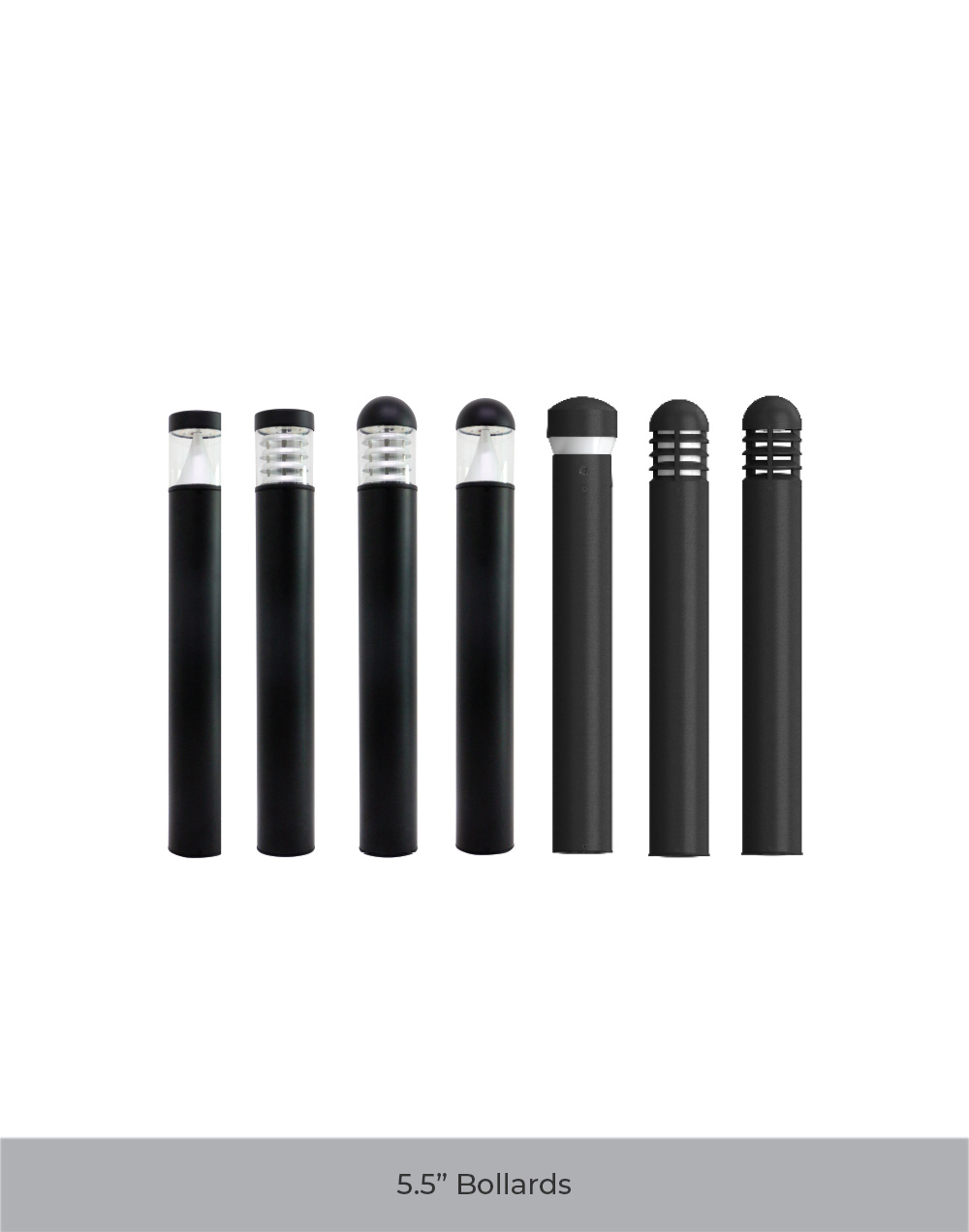 naturaLED 5.5-inch Bollards