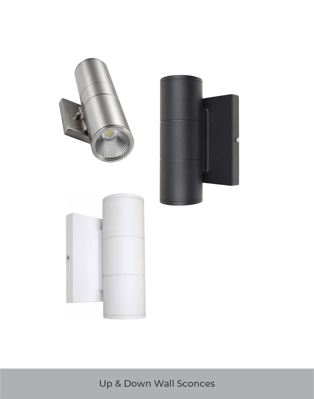 naturaled Wall Sconces, Up Down LED Lights